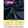 imageVFSHOW Womens Formal Prom Ruffle One Shoulder Strap Ruched Maxi Dress 2024 Sexy Twist Front Split Wedding Guest Evening GownDusty Blue Velvet