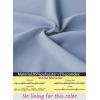 imageVFSHOW Womens Pleated Crew Neck Peplum Work Business Office Bodycon Pencil Sheath DressDusty Blue