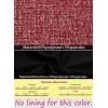 imageVFSHOW Womens Pleated Crew Neck Peplum Work Business Office Bodycon Pencil Sheath DressRed Tweed and Black