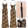 imageVFSHOW Womens Sexy Formal Ruched Fitted High Slit Bodycon Maxi Dress Spaghetti Strap Sweetheart Cocktail Prom Evening GownBlack and Gold