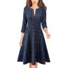 Dark Blue Tweed