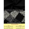 imageVFSHOW Womens Elegant Pockets Belted Work Business Office Casual Party Pleated ALine Midi DressBlackblack and White Check Mesh Print