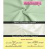 imageVFSHOW Womens Formal Prom Ruffle One Shoulder Strap Ruched Maxi Dress 2024 Sexy Twist Front Split Wedding Guest Evening GownSparkly Sage Green