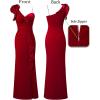 imageVFSHOW womens ModernRed Velvet