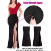imageVFSHOW womens Vfshow Womens Formal Prom Maxi DressesSparkly Red and Black