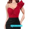 imageVFSHOW womens Vfshow Womens Formal Prom Maxi DressesSparkly Red and Black
