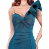 imageVFSHOW womens Vfshow Womens Formal Prom Maxi DressesSparkly Teal Blue