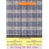 imageVFSHOW Womens Square Neck Peplum Buttons Belted Business Work Office Slim Pencil Sheath DressBlue Tweed
