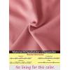 imageVFSHOW Womens Wear to Work Front Zipper Peplum Business Office Church Pencil Sheath DressDusty Pink