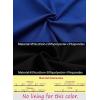 imageVFSHOW Womens 2025 Work Business Office Dresses Pleated Asymmetric Neck Vintage Church Slimming Pencil Sheath DressRoyal Blue and Black