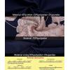 imageVFSHOW Womens Elegant Pockets Belted Work Business Office Casual Party Pleated ALine Midi DressNavy Blue Pink Floral