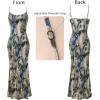 imageVFSHOW Womens 2025 Spaghetti Strap Cocktail Bodycon Maxi Dress Sexy Backless Scoop Neck Wedding Guest Formal Long DressesBlue Abstract Print