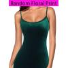 imageVFSHOW Womens 2025 Spaghetti Strap Cocktail Bodycon Maxi Dress Sexy Backless Scoop Neck Wedding Guest Formal Long DressesGreen Velvet