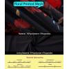 imageVFSHOW Womens Sexy Formal Ruched Fitted High Slit Bodycon Maxi Dress Spaghetti Strap Sweetheart Cocktail Prom Evening GownBlack With Red Floral Print