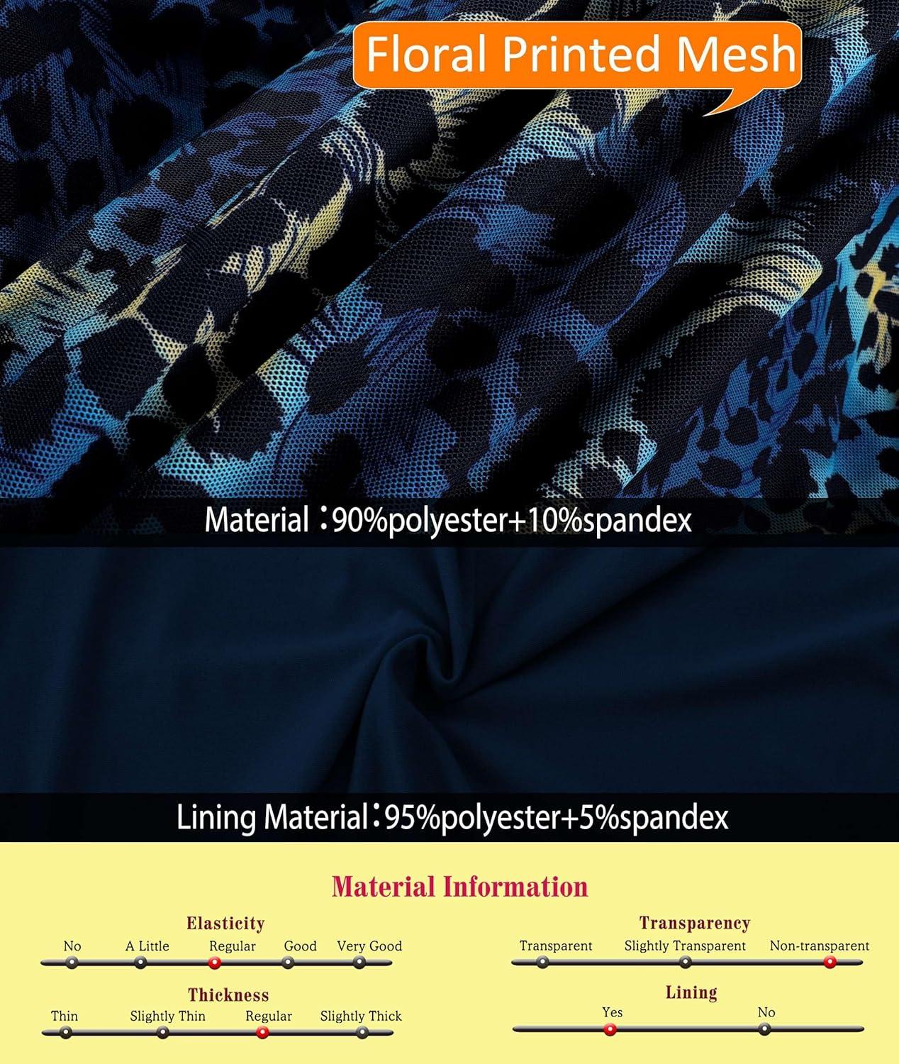 imageVFSHOW Womens 2025 Halter Neck Formal Bodycon Maxi Dress Sleeveless Slim Fitted Wedding Guest Long Cocktail Mermaid DressesBlue and Black Leopard Print