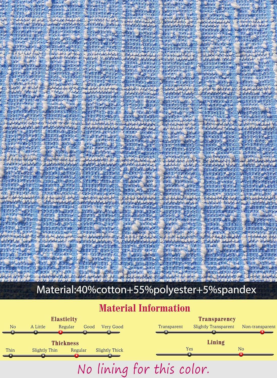 imageVFSHOW Womens Work Business Office Front Zipper Peplum Bodycon Dresses Elegant Short Sleeve Slim Church Pencil Sheath DressBlue White Tweed