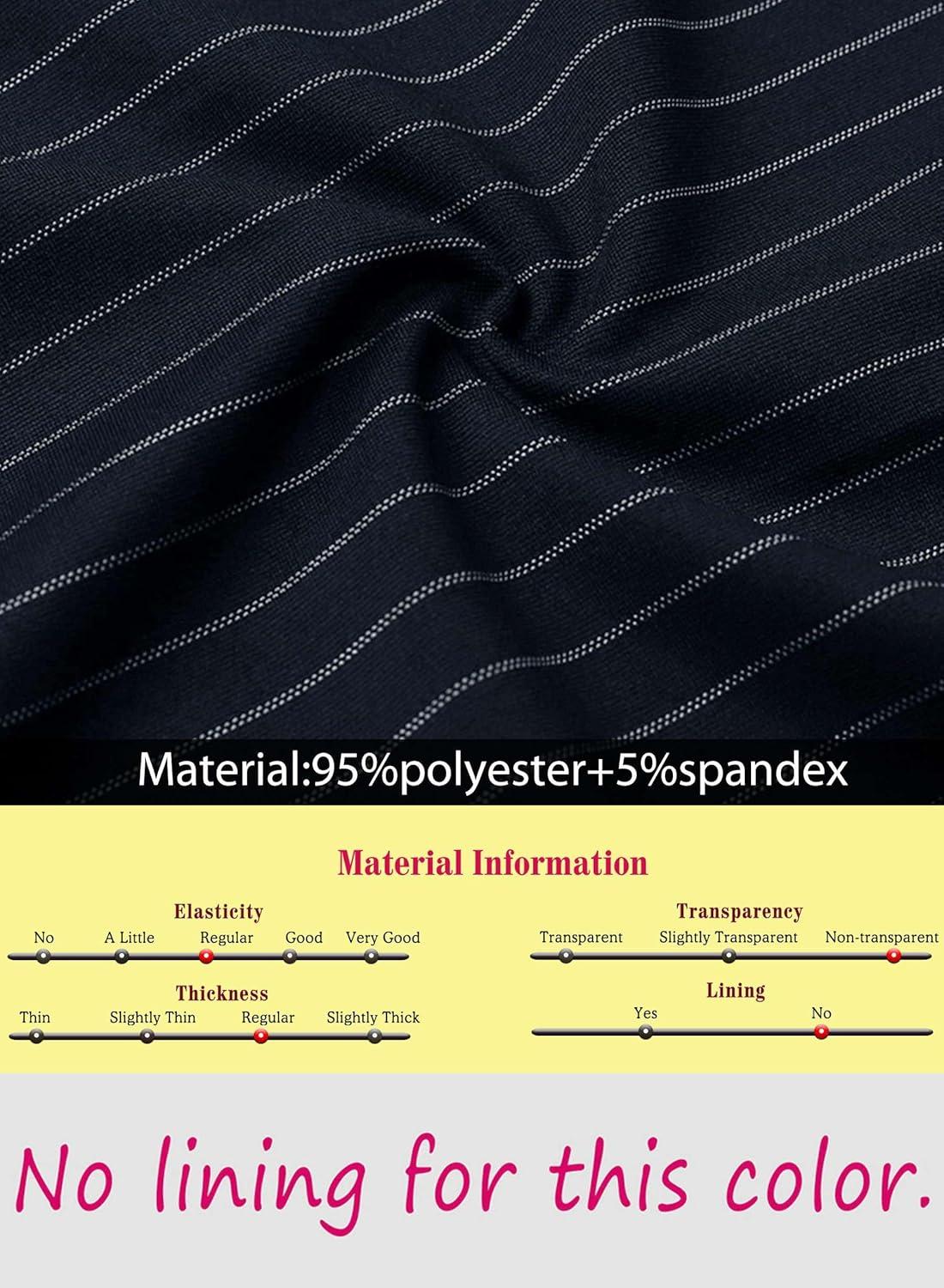 imageVFSHOW Womens Work Business Office Front Zipper Peplum Bodycon Dresses Elegant Short Sleeve Slim Church Pencil Sheath DressDark Navywhite Stripes