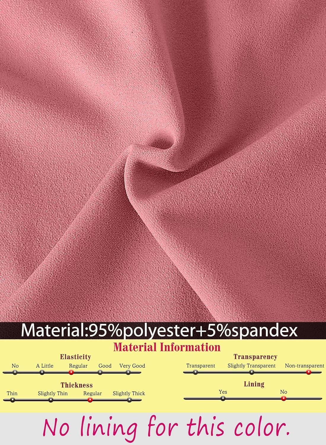 imageVFSHOW Womens Work Business Office Front Zipper Peplum Bodycon Dresses Elegant Short Sleeve Slim Church Pencil Sheath DressPink