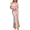 Pink Floral Print-b