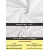 image:imageVFSHOW Womens Summer Casual Ruffle Crew Neck Midi Long Dress Sleeveless Wedding Guest Pocket Flowy A Line Tunic SundressWhite