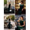 image:imageVFSHOW Womens Boat Neck Formal Bodycon Maxi Sleeveless Slim Fitted Wedding Guest Long Cocktail Mermaid DressGreen Velvet