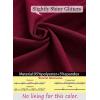 image:imageVFSHOW Womens Sexy Cut Out Beaded Halter Formal Prom Maxi Dress Ruched High Slit Cocktail Gala Ball Evening GownDark Red With Glitter