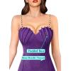 image:imageVFSHOW Womens Sexy Prom Formal ALine Maxi Dress 2023 Wedding Guest Sparkly Glitter Evening Long Gown