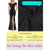 image:imageVFSHOW Womens Sexy Ruched Off Shoulder Prom Formal Wedding Guest Maxi Dress 2023 Ruffle High Split Evening Long Cocktail Gown