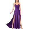 image:imageVFSHOW Womens Sexy Prom Formal ALine Maxi Dress 2023 Wedding Guest Sparkly Glitter Evening Long Gown