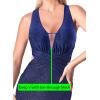 image:imageVFSHOW Womens Sexy Deep V Neck Ruched Backless Formal Prom High Slit Maxi Long Dress Wedding Guest Cocktail Evening Gown