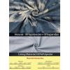 image:imageVFSHOW Womens Wedding Guest Dress Wrap V Neck Pocket Business Cocktail Sleeveless Belted Long Fit and Flare A Line DressesBlue Demin Floral
