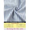 image:imageVFSHOW Womens Wedding Guest Dress Wrap V Neck Pocket Business Cocktail Sleeveless Belted Long Fit and Flare A Line DressesBlue and White Striped