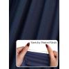 image:imageVFSHOW Womens 2025 Halter Off Shoulder Cocktail Ruched Bodycon Midi Dress Sexy Backless Slim Fitted Wedding Guest DressesNavy Blue