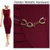 image:imageVFSHOW Womens Work Office Business Casual Sleeveless Ruched Elegant Professional Church Cocktail Party Pencil Sheath DressDark Red