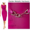 image:imageVFSHOW Womens Work Office Business Casual Sleeveless Ruched Elegant Professional Church Cocktail Party Pencil Sheath DressHot Pink