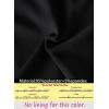 image:imageVFSHOW Womens Formal Cocktail Double Layer Ruffle High Low Dress 2026 V Neck Spaghetti Strap Beach Wedding Guest Prom DressesBlack