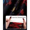 image:imageVFSHOW Womens Sexy Cut Out Halter Semi Formal Wedding Guest Bodycon Long Cocktail Party Mermaid DressBlack With Red Floral Print