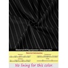 image:imageVFSHOW Womens Pleated Crew Neck Peplum Slim Work Business Dress Elegant 34 Sleeves Office Church Bodycon Pencil Sheath DressBlack  White Stripesb