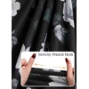 image:imageVFSHOW Womens Off The Shoulder Wedding Guest Maxi Long Dress 2026 Sexy Mesh One Shoulder Formal Cocktail Bodycon DressesBlack and White Floral Print