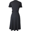 image:imageVFSHOW Womens Ruffle Flutter Sleeves Pockets Casual Party Wrap ALine Dress 563 BLK 3XL