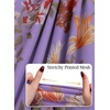 image:imageVFSHOW Womens Elegant Halter Neck Formal Bodycon Fitted Wedding Guest Long Cocktail Evening Mermaid Maxi DressLight Purple and Multi Floral Print