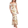 Off-white and Multi Floral Print