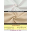 image:imageVFSHOW Womens Elegant Patchwork Pockets Pleated Work Office Business Casual Party Belted ALine Midi DressOff Whiteblackapricotb