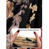 image:imageVFSHOW Womens Cowl Neck Ruffle Spaghetti Strap Wedding Guest Midi Dress Ruched Slit Formal Cocktail Evening Party DressesBlack and Multi Floral Print