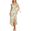 Yellow and Multi Floral Print