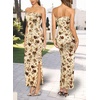 image:imageVFSHOW Womens Sexy Strapless Semi Formal Tube Bodycon Maxi Dress 2026 Summer Side Slit Wedding Guest Cocktail Party DressesBeige Jacquard Lace Floral