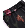 image:imageVFSHOW Womens Sexy Strapless Semi Formal Tube Bodycon Maxi Dress 2026 Summer Side Slit Wedding Guest Cocktail Party DressesBlack and Pink Floral Print