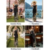 image:imageVFSHOW Womens Floral Off The Shoulder Wedding Guest Cocktail Long Dress  2026 Sexy Mesh One Shoulder Formal Maxi Bodycon DressesBlack and Multi Floral Printd