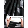 image:imageVFSHOW Womens Floral Off The Shoulder Wedding Guest Cocktail Long Dress  2026 Sexy Mesh One Shoulder Formal Maxi Bodycon DressesBlack and White Floral Print