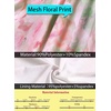 image:imageVFSHOW Womens Floral Off The Shoulder Wedding Guest Cocktail Long Dress  2026 Sexy Mesh One Shoulder Formal Maxi Bodycon DressesPink Floral Printb